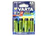 1.2V 2100mAH Nickel-Metal Hydride Rechargeable Battery • AA [NH-AA2100BP4 VARTA]