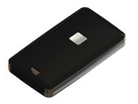 71x39x11mm ABS Handheld Enclosure for 1 Button Remote Control in Black with Chrome edge Colour [TEKO 13121.44]
