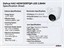 DAHUA HDCVI Full-Color Eyeball Camera 2MP 2.8MM Lens, 1/2.8INCH CMOS, 40M Illumination Distance, 2D NR, BLC/DWDR, DWDR, CVI/CVBS/AHD/TVI Switchable, 12V ±30% DC MAX4.9W, MAX 30fps@1080p, Without Built-in Mic, IP67 [DHA HAC-HDW1209TQP-LED 2.8MM]