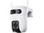 EZVIZ Smart Pan & Tilt WiFi Camera Dual Lens 2k (3mp+3mp) , Top Lens:2.8mm , Bottom Lens:6mm , 40m IR , 1/3”CMOS , 3D DNR/WDR , H.265 , WPA-PASK/WPA2-PSK , 1xRJ45 10/100mbs , Ai-powered Human/Shape Detection , Colour Night Vision , WiFi6 , Psu:12v1.5a [EZVIZ CS-C9C-R105-8H33WFL]