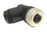 Inline Right Angled E-Series Circular Cable Socket Connector • with Screw Locking [RKCW 4/7]