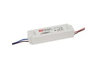 Meanwell AC-DC Single Output LED Driver Constant Voltage (CV); OUTPUT 24VDC AT 1.5A; Cable Output, 35W, Input Voltage: 90 - 264VAC, 47- 63HZ, IP67, No Dimming [LPV-35-24]
