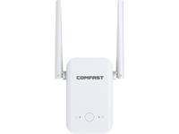 Comfast Mode : CF-WR3 - WiFi Range Extender 300Mbps, 2 X High Gain Antennaes, 3XMODE Adjustable, Wireless Repeater, Access Point, Router. Output Power (Max): 80mW(19dBm). EU Plug, Frequency : 2.412~2.472GHz. Power : 100~240V, 50/60HZ. WPS/RST Button [WIFI EXTENDER COMFAST WF1]