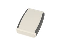 ABS Enclosure With battery Door 117x79x24 Soft Sided Grey [1553BGYBAT]