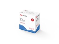 Hikvision Network Cable CAT5 UTP Solid Copper Grey 305m, Conductor:0.45mm 25AWG, Fire Resistant:CPR Eca/UL CMX, Sheath Material:PVC, Insulation: HDPE & Diameter:0.82±0.04mm, Drain Wire: No, Quality Verified By Fluke Test [HKV DS-1LN5E-E/E]