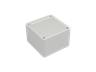 Plastic Waterproof ABS Enclosure, 120g, Rated IP65, Size :84x82x55 mm, 3mm Body Thickness, Impact Strength Rating IK07, Box Body and Cover Fixed with Plastic Screws, Silicone Foam Seal, Internal Lug for Circuit Board or DIN Rail. [XY-ENC WPP33-02 MS]