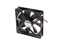 Fan 120x120x25mm 12VDC Sleeve Bearing AF=55 (CFM) 1600RPM 155mA 1.9W 29.6DBA 2 Wire Sunon [FANDC012120-25S]