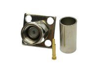 Coaxial SMA Male Panel Mount Connector 50 ohm Crimp [32S401-200]