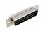 D-Sub 25Way Male PC Board Straight Stamped Pin [DB25POL2E]