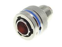 Circular Connector MIL-DTL-26482 Series II Style Bayonet Lock Cable End Plug Electroless Nickel Male 6 Pole #20 Contacts. Crimp 7,5A 600VAC/850VDC [MS3476L-10-6P]