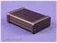 Enclosure Aluminium Black Anodized 80x54x23mm Metal End Plates [1455C801BK]