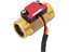 Water Flow Sensor ZJ-B7 Consists of a Copper Body, A Water Rotor, and a Hall-Effect Sensor. [BDD G1/2IN WATER FLOW SENS BRASS]