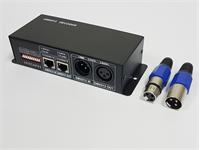 DMX512 RGB Decoder 4channel with 4A/Channel Input Voltage 12~24VDC Output 192W/12V, 384W/24V [LED DMX512 4CH RGB CONTROLLER]