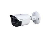 Dahua Thermal Network Mini Hybrid Bullet Camera 4MP 8mm Lens, 30m IR, DWDR, BLC/HLC, 2D NR, 2xAlarm I/P & O/P 3D NR, Thermal:256×192 7mm Lens, Spectral Range:8 μm–14 μm, ONVIF, Smoking/Call/Heat Detection, 12VDC± 20% PoE, IP67 [DHA TPC-BF1241-B7F8-DW-S8]