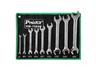 HW-7509B :: 9pcs Double Open End Wrench Set with Corrosion Resistant Chrome Vanadium Steel in Easy Carrying Tool Pouch [PRK HW-7509B]