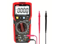 Digital Multimeter 1000V ACDC, 20A ACDC, True RMS, Display Count:6000, RES:60MΩ, CAP:100mF, FREQ:10MHz, Dual Range NCV Test, Flashlight, Transistor hFE, Diode/Continuity Test, Audio Visual Alarm, Data Hold, LED Test, CATII 1000V [UNI-T UT89XD]