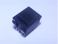 DPDT ON OFF ON 10A 250VAC Rocker Black Switch 22x30mm [JS608FC]