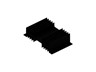 HeatSink Aluminum 55.26W Extrusion [SK39-75SA]