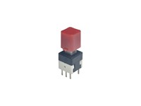 Switch Miniature Push Button 0,1A 30V Non-Lock [P1-2S1 RED]
