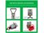 120A/600V 2 Pole Crimp Connector Red [SB120-ECN RD]