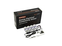 Gravity: Lab Grade Analog EC / Electrical Conductivity Sensor for Wastewater Testing (K=10). Used To Measure High Electrical Conductivity Liquids, such as Seawater, Concentrated Brine, ETC. [DFR ANALOG HI EC CONDUCT SENSOR]