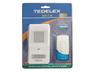 Tedelex Wireless Door Chime, 80m Range, 16 Different Ring Tones, Excludes:3XAA Batteries [DOOR BELL W/L C3823]