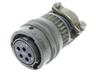 Circular Connector MIL-DTL-26482 Series 1 Style Bayonet Lock Cable End Plug/Straight. Relief Female 5 Pole #16 Contacts. Solder. 22A 1000VAC/1275VDC (MS3116F-14-5S)(PT06E14-5SSR)(85106E145S50) [PT06F-14-5S]