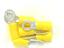 Ring Terminals Pre Packed Lugs • 6 per Pack • for Wire Range : 2.5 to 6.0 mm² • Yellow [OYSTPAC 9]