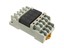 Omron DIN Rail Mount Compact Relay Module - 4 Independent Form 1A (4 x Form 1A - SPST n/o) Relays 24VDC 2,880 ohm - 4 x 5A/250VAC - Screw Term [G6B-4BND-DC24]
