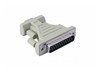 D-Sub Adaptor 25Way Male - 9W Female [DB25P-DE9S]