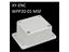 Plastic Waterproof ABS Enclosure, with Flange, 65g, Rated IP65, Size : 65x58x35 mm, 3mm Body Thickness, Impact Strength Rating IK07, Box Body and Cover Fixed with Stainless Screws, Silicone Foam Seal, Internal Lug for Circuit Board or Din Rail Track. [XY-ENC WPP20-01 MSF]