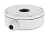 Hikvision Junction Box for Dome Cameras, Indoor/Outdoor with White and Aluminium alloy Material; 157×185×51.5mm [HKV DS-1280ZJ-S]