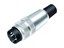 19 Way Male Cable Connector With IP40 60V 3A Screw Locking And Solder Termination cable outlet 6~7.8MM [09-0343-02-19]