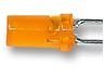 3mm Cylindrical LED Lamp • Hi Eff Red-Orange - IV= 5mcd • Orange Diffused Lens [L-424EDT]