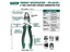 1PK-051DS :: 200mm Lineman's Plier • Dual Colour Handle • 450g [PRK 1PK-051DS]