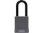 ABUS Industrial Safety Padlock Grey, Aluminium Body, Width:40mm, Shackle Diameter:7mm, High Precision 6 Pin Cylinder, RH6, Vertical Clearance:38mm, Locking Type:Key, Depth:20mm, Height:90mm, Intrinsically Safe, Key Retaining, Weight:110g [ABUS PADLOCK 74/40 GRY]
