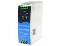 DIN Rail Metal Case Switch Mode Power Supply with Active PFC. Input: 85 ~ 264VAC/120 - 370VDC. Output 24VDC @ 10A Hi Reliability [LIF240-10B24R2]