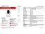 Hikvision Indoor Wireless Network PT Camera 2MP 4mm Lens , 10m IR , 1/3" CMOS , Support Wi-Fi Connection , Two Way Audio , ONVIF , Built-in Mic & Speaker , 1xRJ45 10/100M , WDR , Supports Micro SD Card Up to 512GB , Motion Detection , 5V1A [HKV DS-2CV2Q21G1-IDW (4MM)]