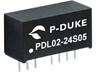 DC/DC-Convertor • 2W • Input : 48V • Output : 5V • 400mA [PDL02-48S05]