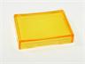 18x24mm Yellow Rectangular Lense and Diffuser Kit for standard Switch [C1824YL]