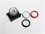 Push Button Actuator Illuminated Momentary • Red Flush Lens • Red 30mm Bezel [P301MRR]
