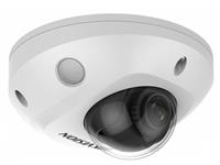 Hikvision Mini Dome Camera, 4MP IR WDR, H.265+, H.265, H.264+, H.264, 1/2.5”CMOS, 2688 × 1520, 2.8mm Lens, 10m IR, 3D DNR, Day-Night, Built-in Micro SD/SDHC/SDXC slot, up to 64GB, Audio and AlarmI/O, IP66, IK08 [HKV DS-2CD2545FWD-IS]