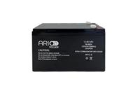 ARION Power Lithium Ion Rechargeable Battery (LiFePO4) 12.8V 6AH 76.8Wh, High Cycle Life:<2500 at 80%DOD, Max Discharge Current:10A, Max Charge Current:6A, Built-In-BMS Discharge Cut-Off Voltage 10.8V, F1 Terminal 4.8mm, 151x65x100mm, IP65, 900g [BATT 12,8V6 ARP]