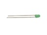 LED Diffused Dome 3mm Super Bright Green 40MCD [L-934SGD]