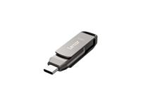 Lexar Jumpdrive Dual Drive D400 64GB, USB3.2 GEN1, 2-IN-1 Flash Drive with Type-C & USB Type-A, up to 130MB/s Read [LEXAR LJDD400064G-BNQNG]