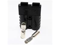 50A/600V 2 Pole Crimp Connector Black [SB50-ECN BK]