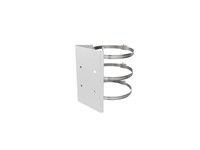 Hikvision Horizontal Pole Mounting Bracket for PanoVu & Speed Dome Cameras, Appearance:Hikvision White, Stainless Steel, 67x127×194mm [HKV DS-1673ZJ]