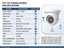 Dome Camera AHD/TVI/CVI 5MP IR, 20fps, 1/2.5”CMOS, 2560x1936, WDR, 3.6mm Lens, 10~20m IR, Day-Night, ICR, PAL/NTSC, IP66 [TVT TD-7554AS (D/IR1)]