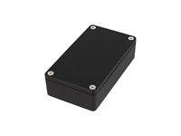 Watertight Diecast Aluminium Enclosure Black 115x66x30mm Watertight IP66 [1550Z106BK]
