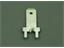 PCB Terminal Lug Spade Faston 4,75mm x 0,8mm x 12,3mm Upright PCB [PCRS187A]